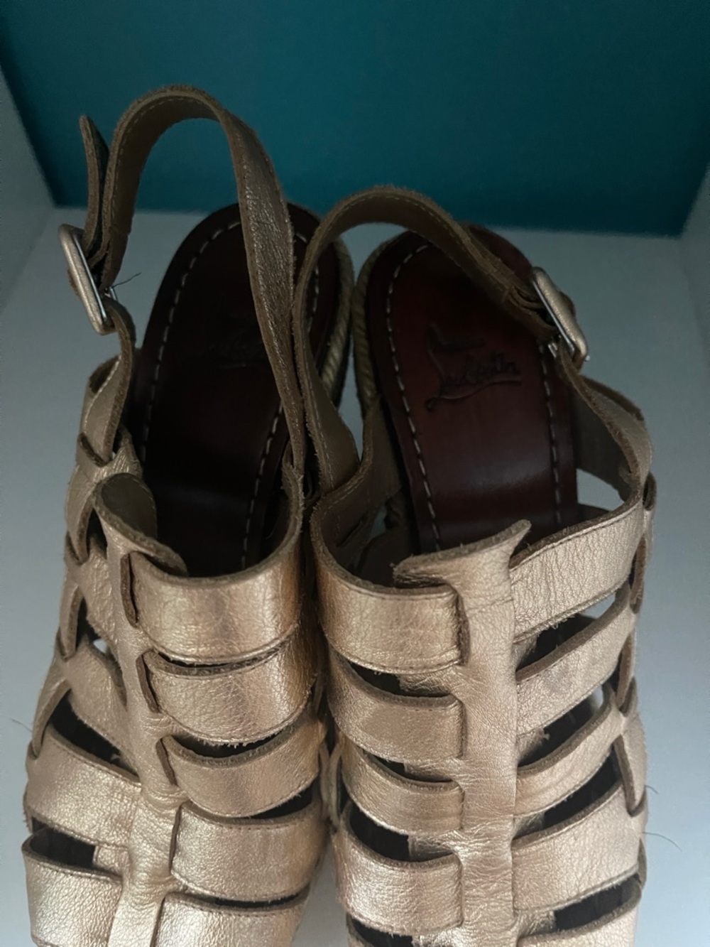Christian Louboutin Espadrille Sandals - Picture 8 of 8